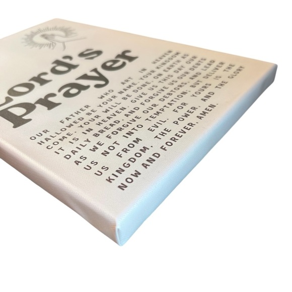 The Lord’s Prayer Wall Art, 8x12 - Picture 3 of 6